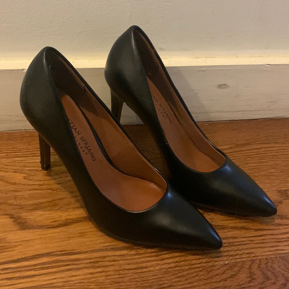 Black high heels